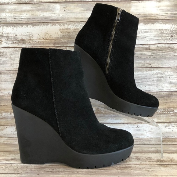 steve madden wedge ankle boots